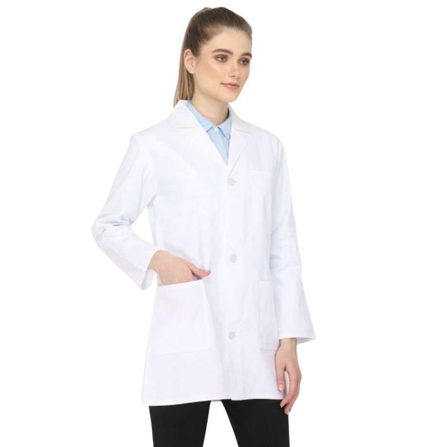 Female Lab Coat (Length 32") - Image 2